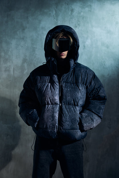 Chaqueta de plumón Farfie Asphalt Black logo 2.0