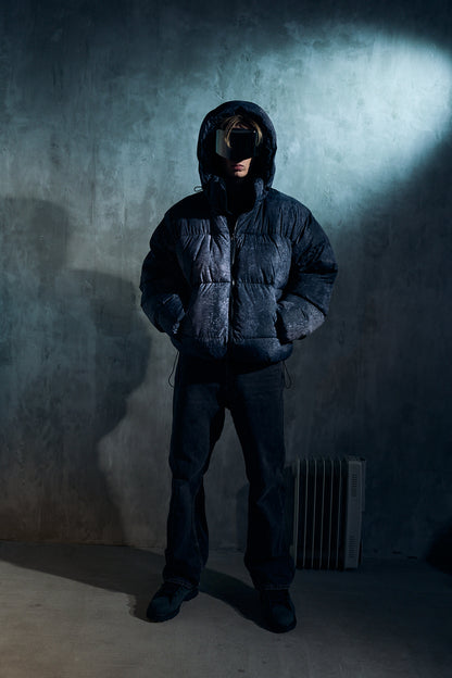 Chaqueta de plumón Farfie Asphalt Black logo 2.0
