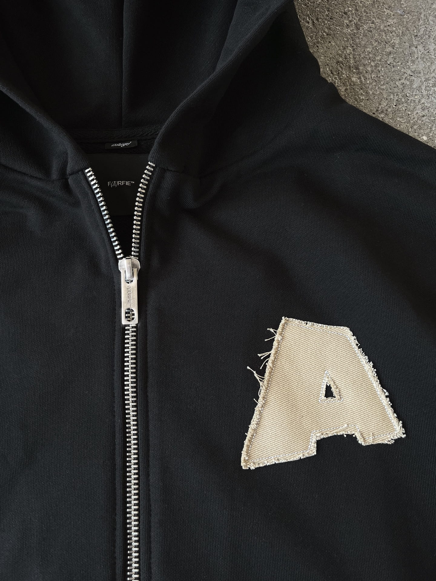 Зіп худі Patched Path (Black)