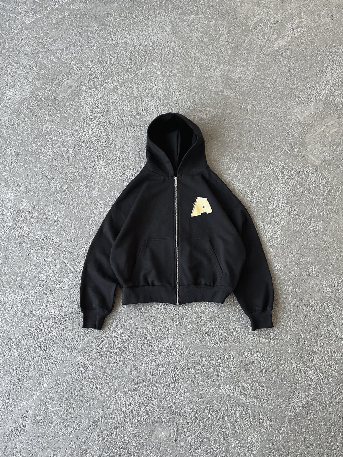 Зіп худі Patched Path (Black)