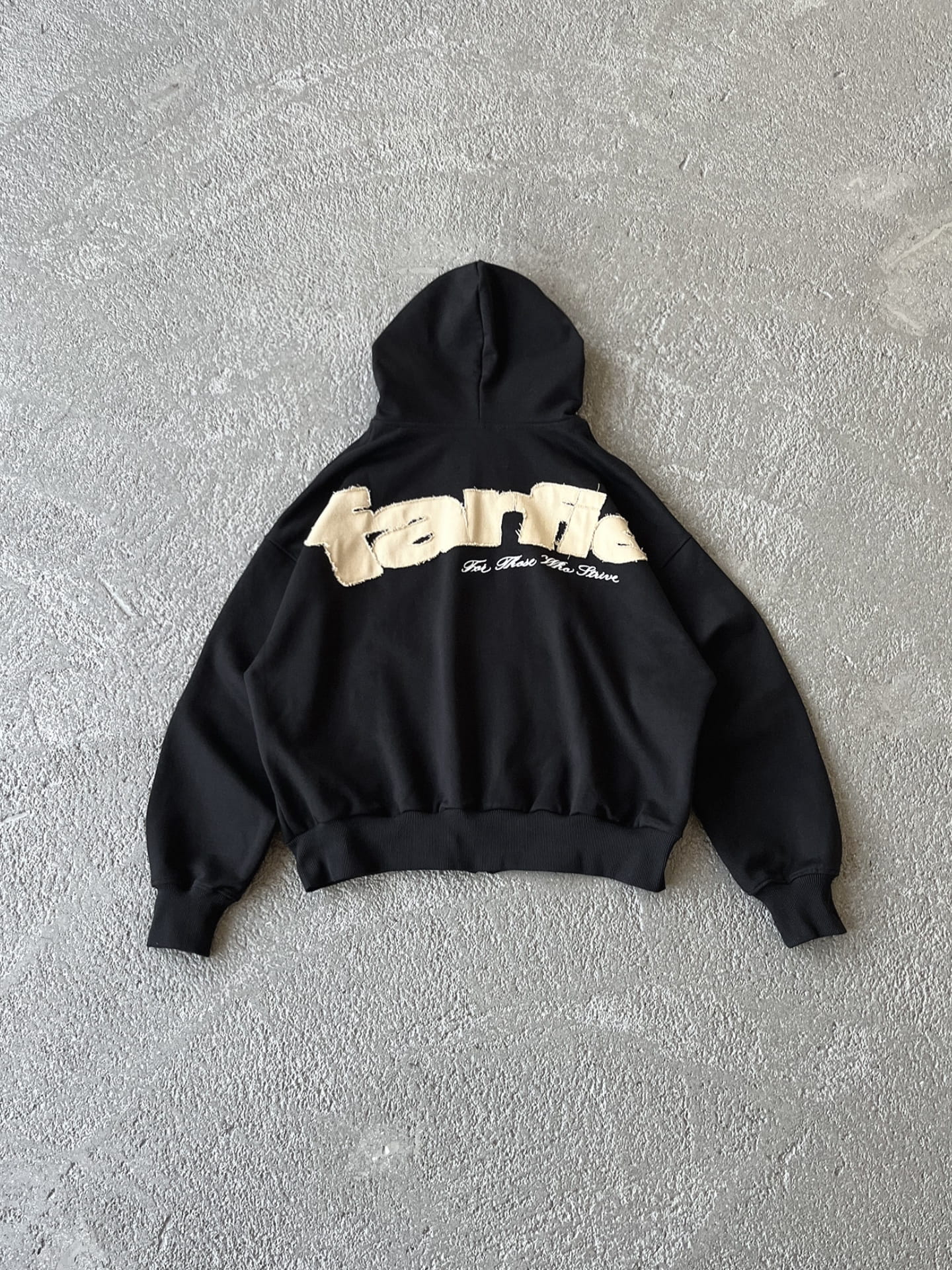 Зіп худі Patched Path (Black)
