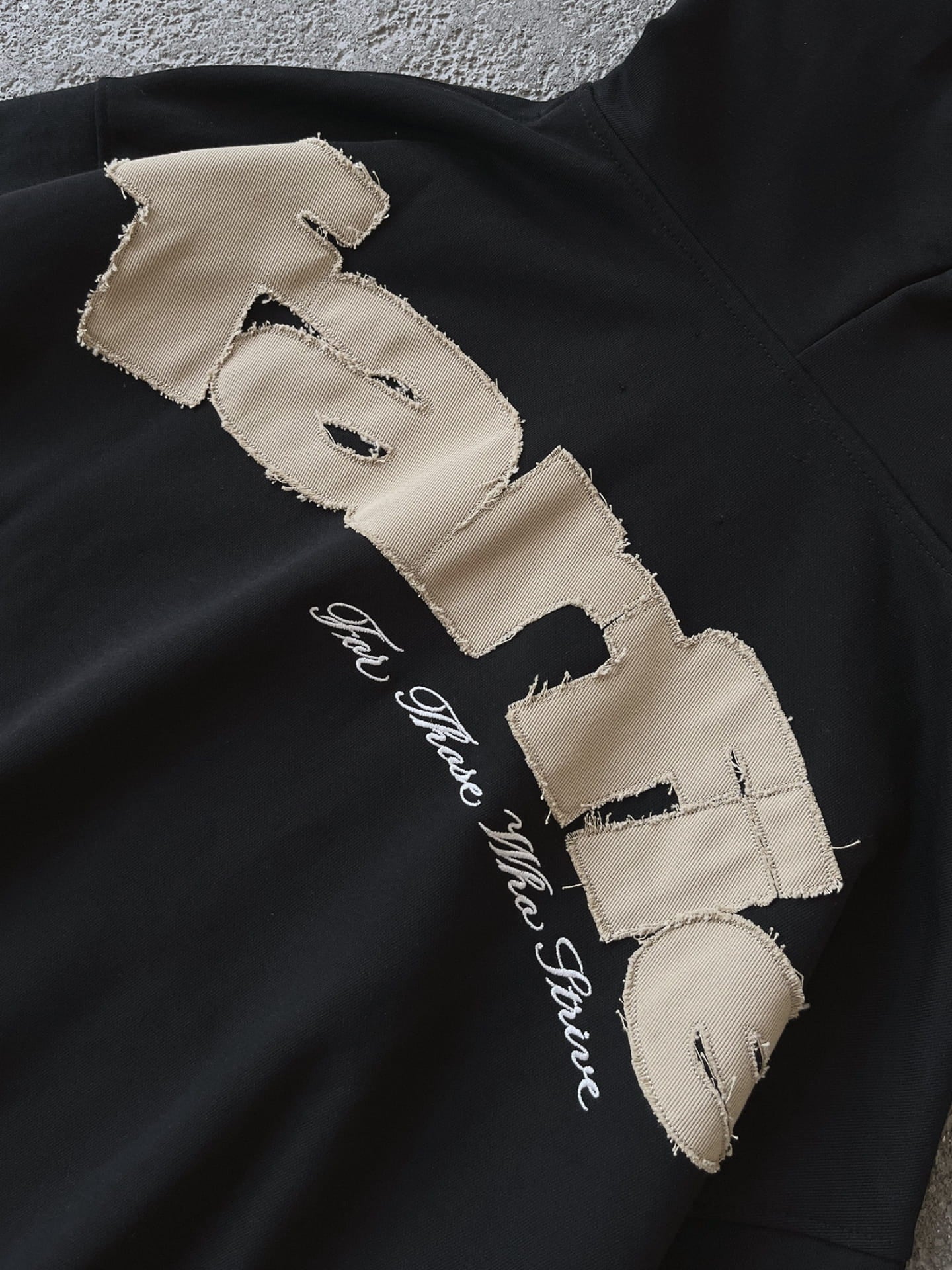 Зіп худі Patched Path (Black)