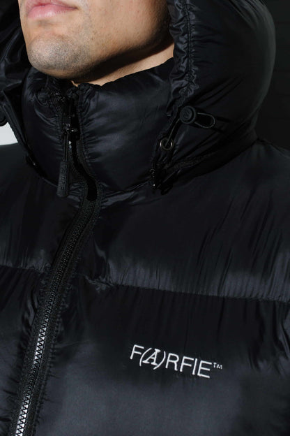 Пуховик Farfie White Logo 2.0