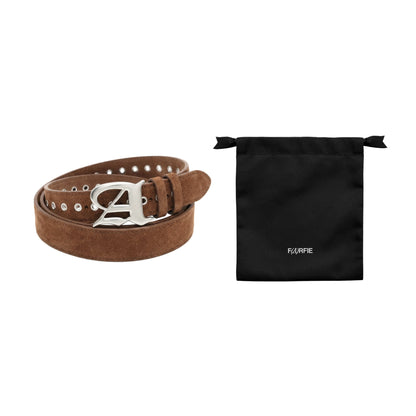 Suede Brown Belt