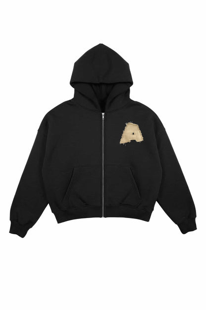 Зіп худі Patched Path (Black)