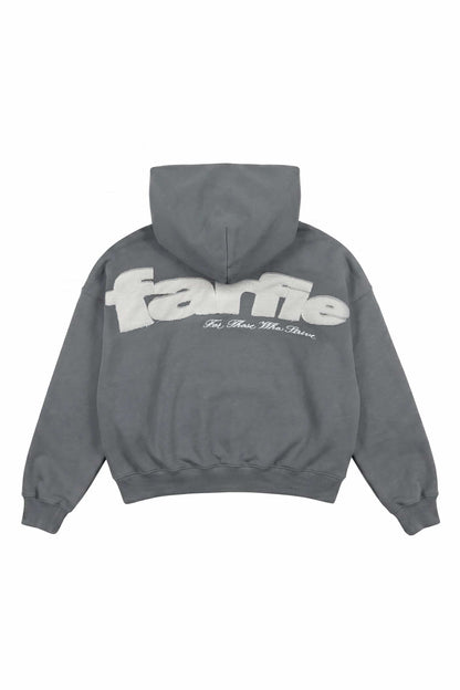 Зіп худі Patched Path (Grey)